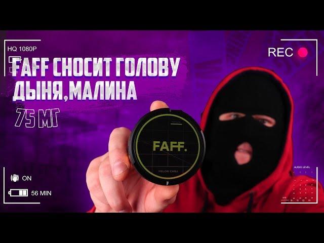ОБЗОР СНЮСА FAFF 75МГ ДЫНЯ, МАЛИНА, ЯБЛОКО КОНТРОЛИЧ + КОНКУРС