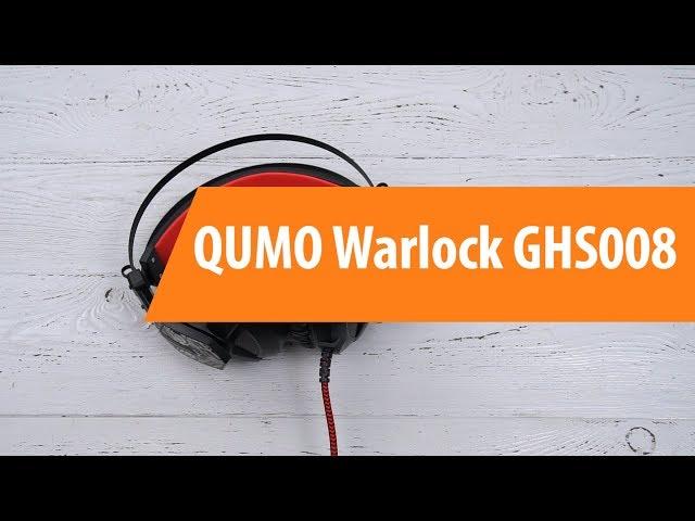 Распаковка наушников QUMO Warlock GHS008 / Unboxing QUMO Warlock GHS008