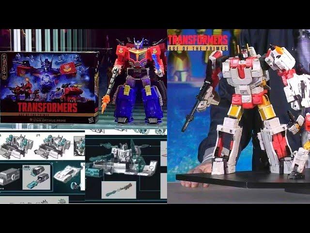 LEAKED: AGE OF THE PRIMES TITAN STAR CONVOY w/HOT ROD + SUPERION/G1 SILVERBOLT Clear Images Rant!!!!