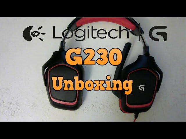 Logitech G230 Headset Unboxing + Mic Test