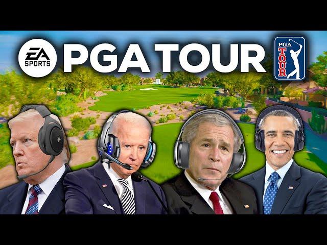 US Presidents Play EA Sports PGA Tour