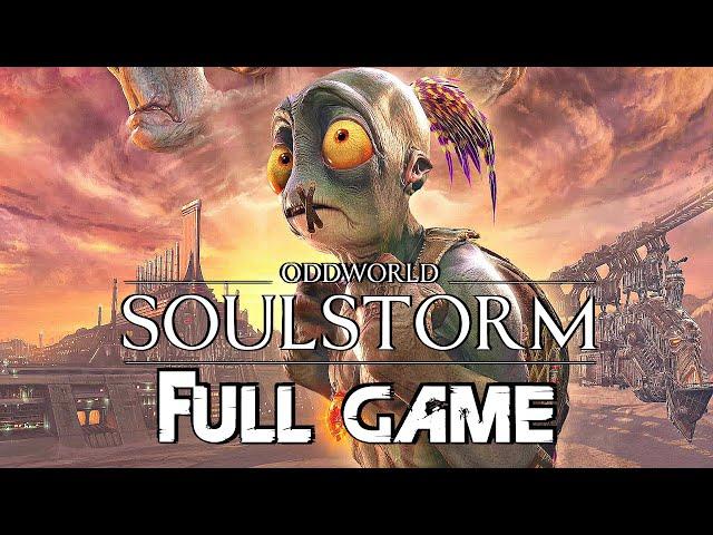 ODDWORLD SOULSTORM PS5 Gameplay Walkthrough FULL GAME (4K 60FPS) Best Ending