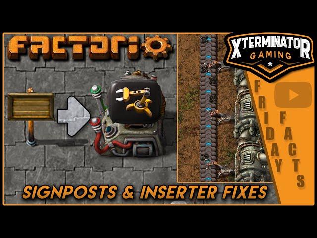 Factorio Friday Facts #419: Display Panels & Inserter Fixes / Buff