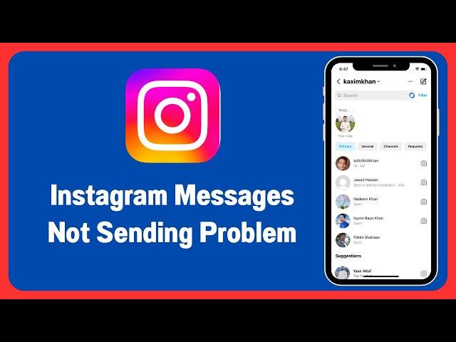 How to Fix Instagram Message Not Sending Problem iPhone