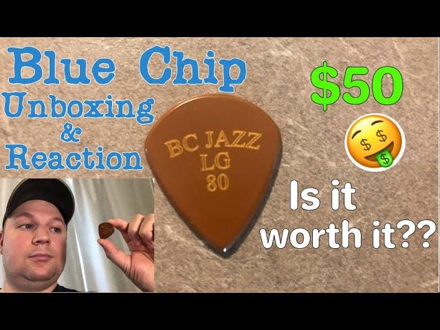 Blue Chip Pick - Unboxing and Reaction by Jazz Guitarist