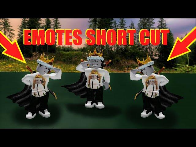 HOW TO USE QUICK EMOTES in ROBLOX!