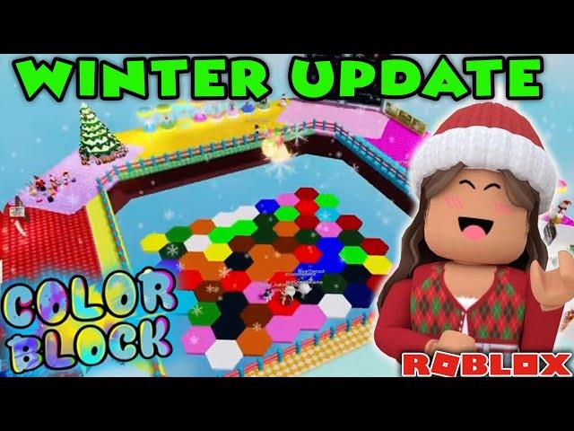 Roblox Color Block! Snowball Fight