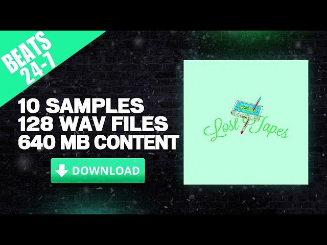 Royalty Free LoFi Samples "Lost Tapes" LoFi Sample Pack | LoFi Hip Hop Loops 2023