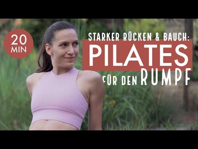 Starker Bauch & Starker Rücken 20  Pilates für deinen Rumpf