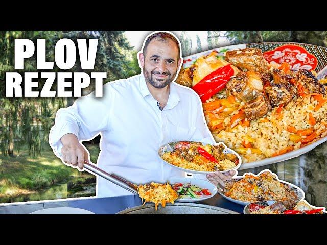 ORIGINAL usbekischer PLOV über Feuer!  (Plov Rezept)