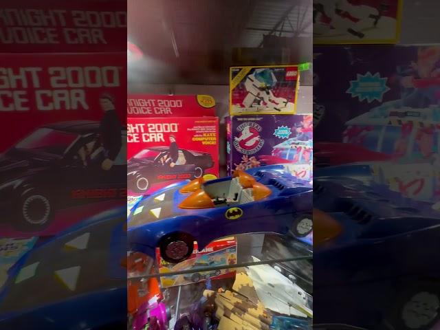 Toy store visit Knight Rider Kitt, Ecto 1, Transformers Dinobots