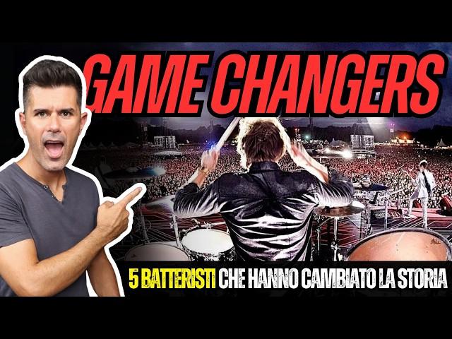 5 BATTERISTI che hanno cambiato LE REGOLE (Game Changers Show)