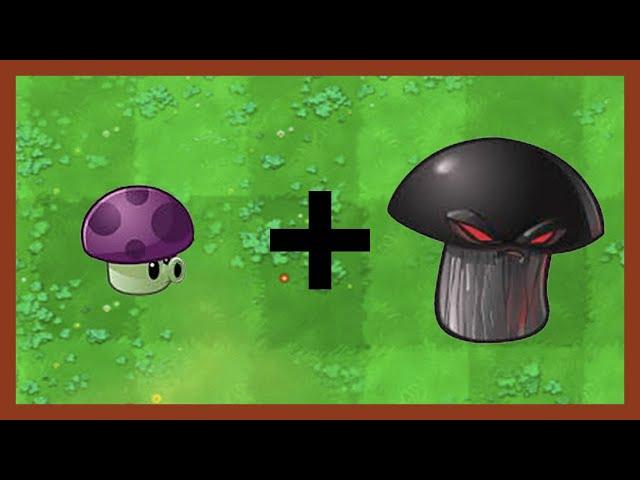 Plants vs Zombies MOD New Plant (Deadly Shroom)