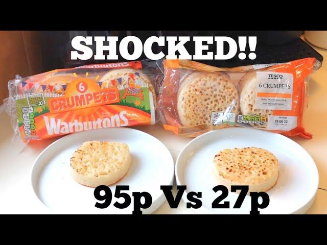 Warburtons Vs Tesco Crumpets Which Is Best? Food Review