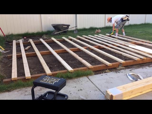 How to Build A Shed By Yourself (12 x 16)