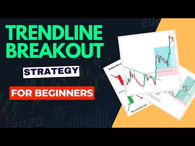 TRENDLINE BREAKOUT STRATEGY FOR BEGINNERS #tradingview | Stock | crypto | Trading | #stockmarket