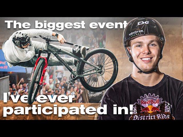 RIDING THE BIGGEST CONTEST IN THE WORLD! (Red Bull District ride 2022)