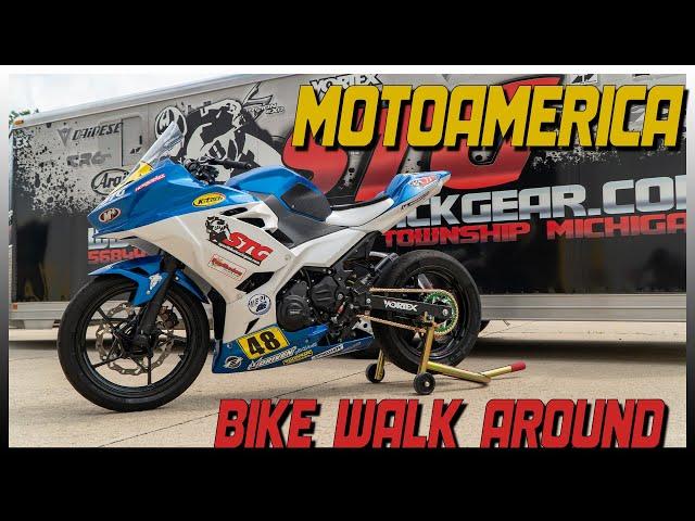 Max Van's MotoAmerica Jr. Cup Kawasaki Ninja 400 Review | Sportbike Track Gear