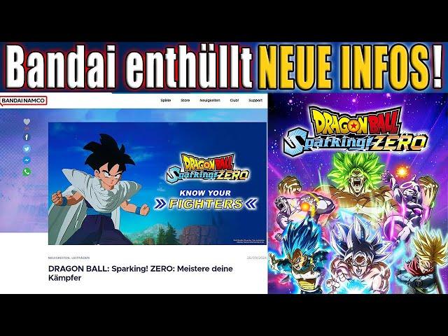 NEUE INFOS enthüllt! Sparking Zero - Dragon Ball News!