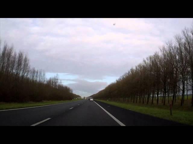 Random Road Footage 13122014 Part II : N702-Almere - A6-Emeloord