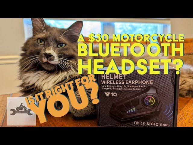 Cheap Bluetooth Headset for Motorcycle Helmet - Under $30!!