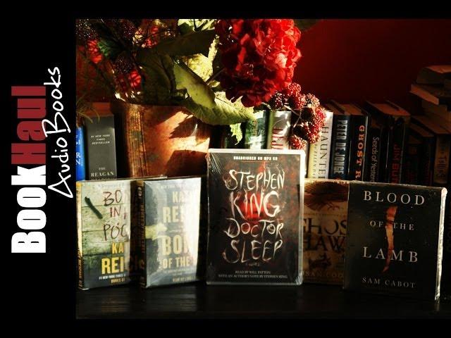 Book Haul - Simon and Schuster Audio Book Edition