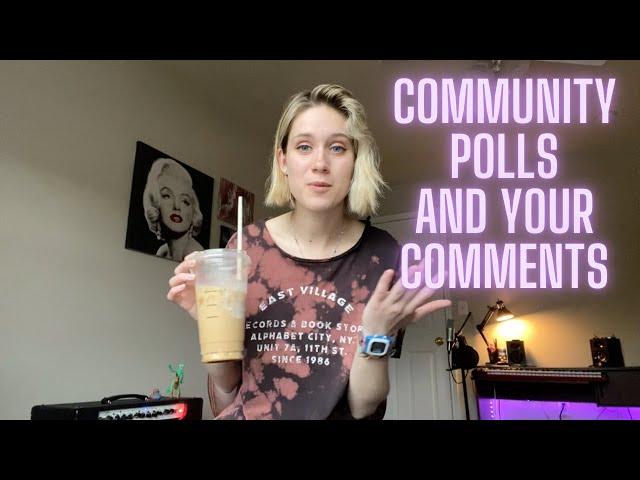 Guitar, Coffee & Community Polls!