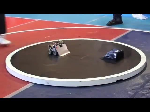 ROBOT WAR 2017 Japan vs UK - Fastest robot war ever !!! In slow motion.