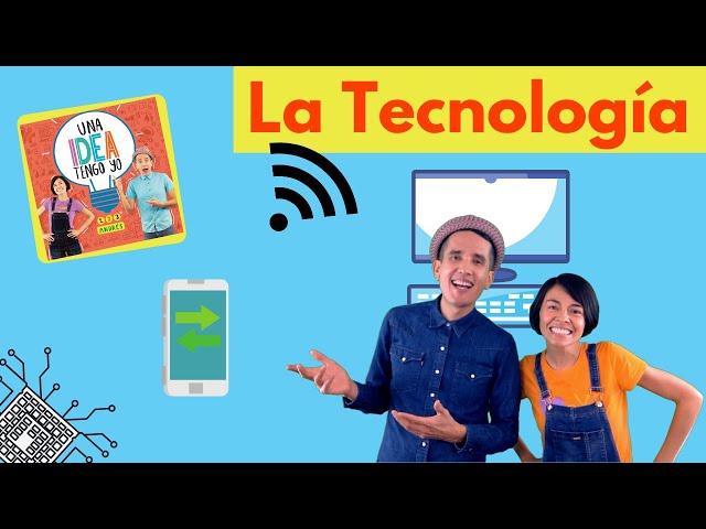 La Tecnología - Canción para niños - 123 Andrés - Ciencia y naturaleza