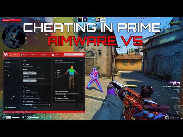 CS:GO LEGIT CHEATING | AIMWARE V5 // WM HVH?