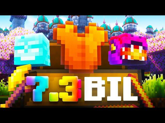 I Spent 7.3b On MAXED Dungeons Gear!! | Hypixel Skyblock