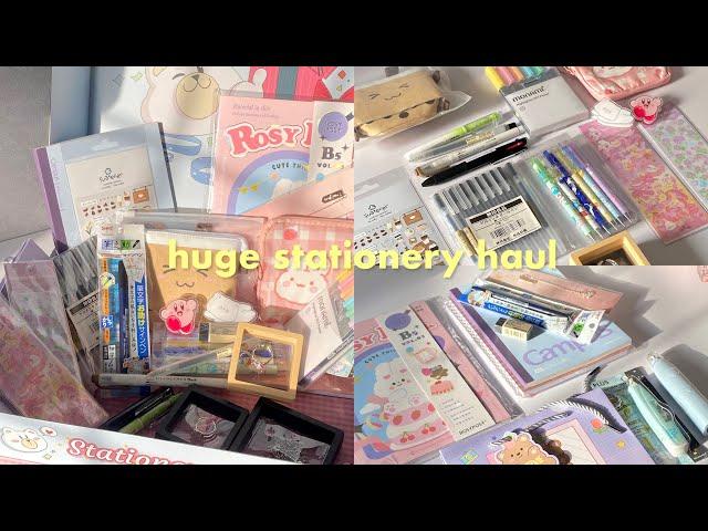 huge back to school stationery haul ft. Stationery pal