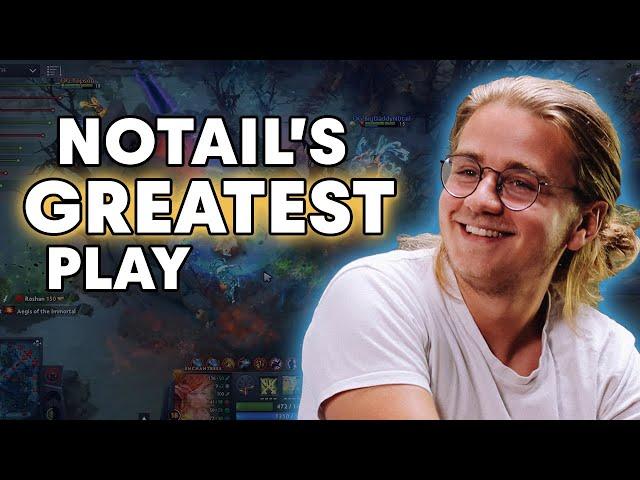 N0tail's Favourite EVER DOTA Play - In The Moment