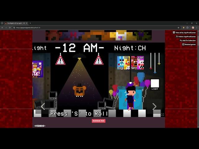 One Night In 2D by JujuProdGames   2 minute survival time