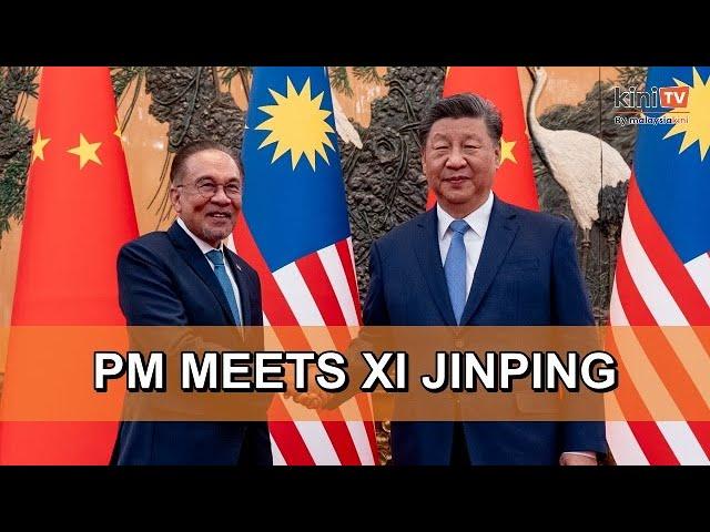 PM Anwar meets Xi Jinping, affirms close Malaysia-China ties