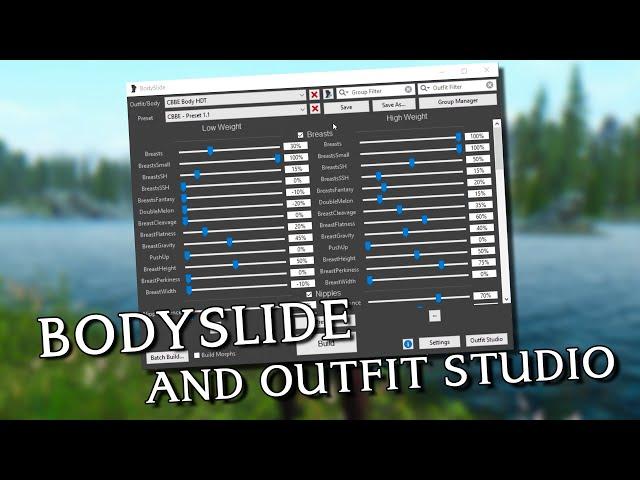 BodySlide and Outfit Studio #1