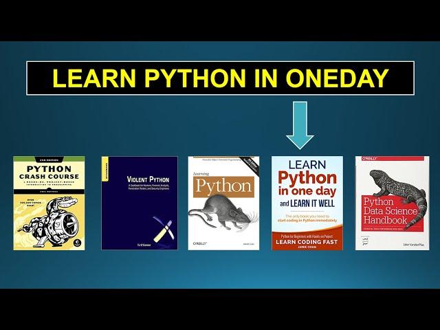 | Top 5 best books for learning python | | AK |