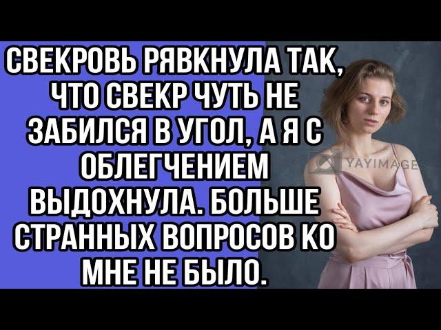 свекровь рявкнула так, что свекр чуть не забился в угол, а я с облегчением выдохнула. больше стра...