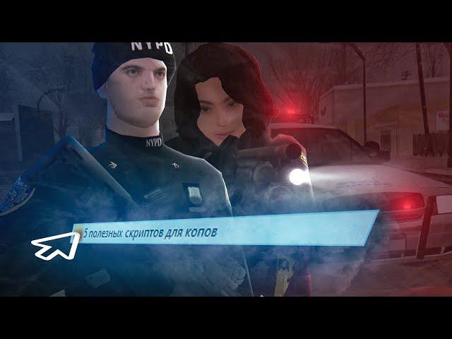 ПОЛЕЗНЫЕ 5 CLEO СКРИПТОВ ДЛЯ ПОЛИЦЕЙСКИХ в GTA SAMP Trinity RP