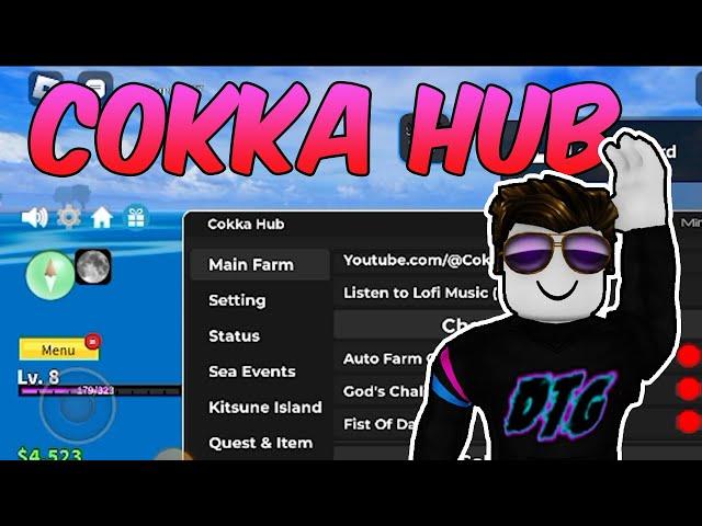 COKKA HUB ON DELTA EXCUTOR KEY TUTORIAL