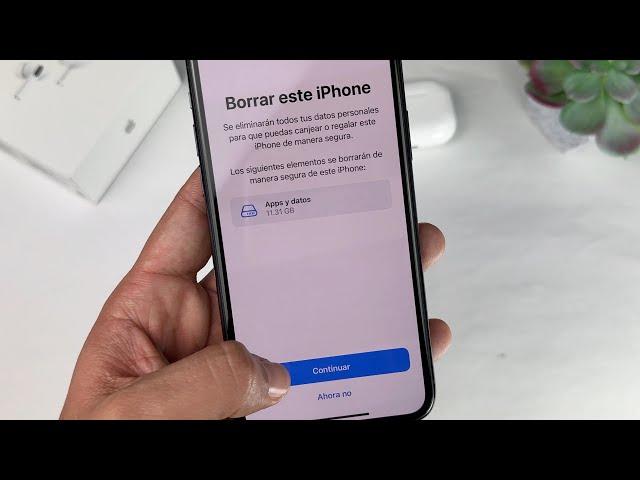 Como restablecer Iphone de fabrica (IOS)