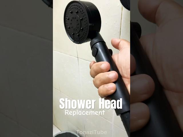 How to Remove and Install a Shower Head #showerhead #rainshower #shorts