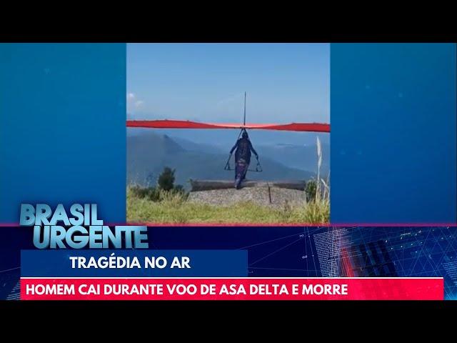 Homem despenca durante voo de asa delta e morre em SC | Brasil Urgente