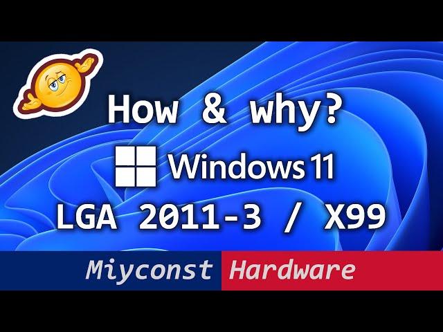  Windows 11 on LGA 2011-3 / X99 – how to install and tests vs Windows 10 | E5-2640 V3, RX 6800XT