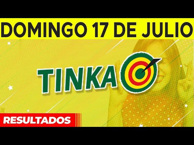 Resultado de Tinka del Domingo 17 de Julio del 2022