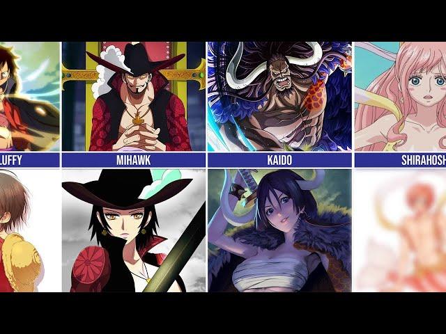 ONE PIECE Popular Characters Gender Swap Version