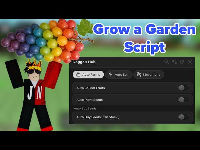 [] Grow a Garden  OVERPOWERED SCRIPT | Infinite Seeds,Auto Collect,Instant Grow Plants,Auto Sell