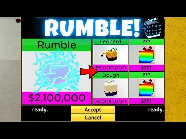 What People Trade For Rumble? Trading Rumble in Blox Fruits *UPDATED*