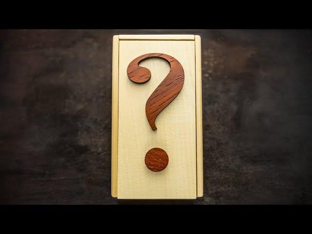 Коробка с вопросом, как её открыть?