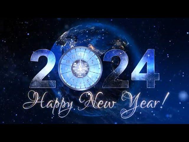 New Year Countdown Clock 2024 V3 | Happy New Year 2024 | Frohes Neues Jahr 2024